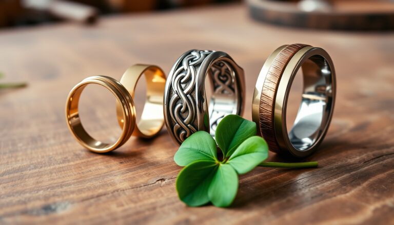 Men’s Wedding Bands: Cost, Styles, & Irish Traditions